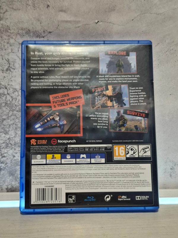 Игра Sony PS4 RUST