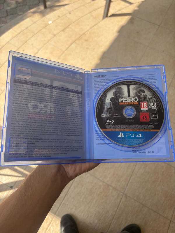 Игра Sony metro redux