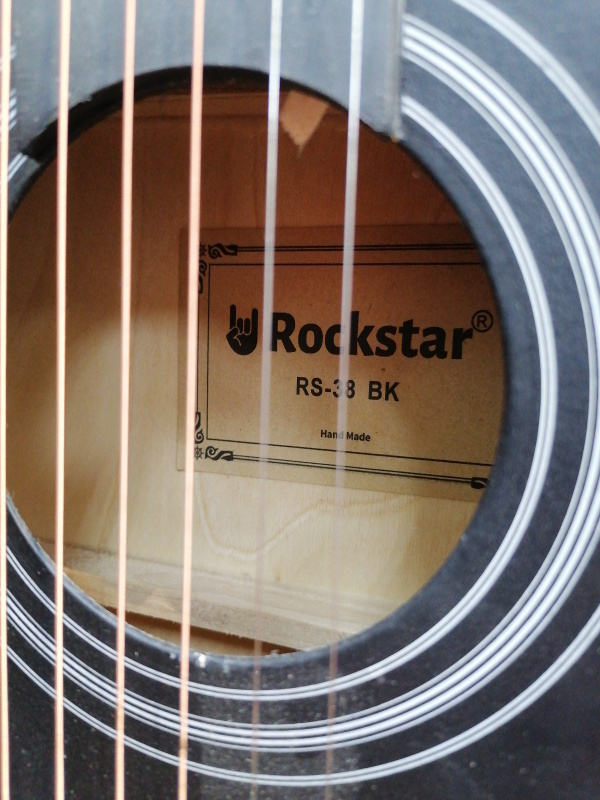Гитара аккустическая Rock Force RS 38 BK