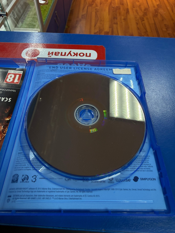 Игра Sony BATMAN PS4