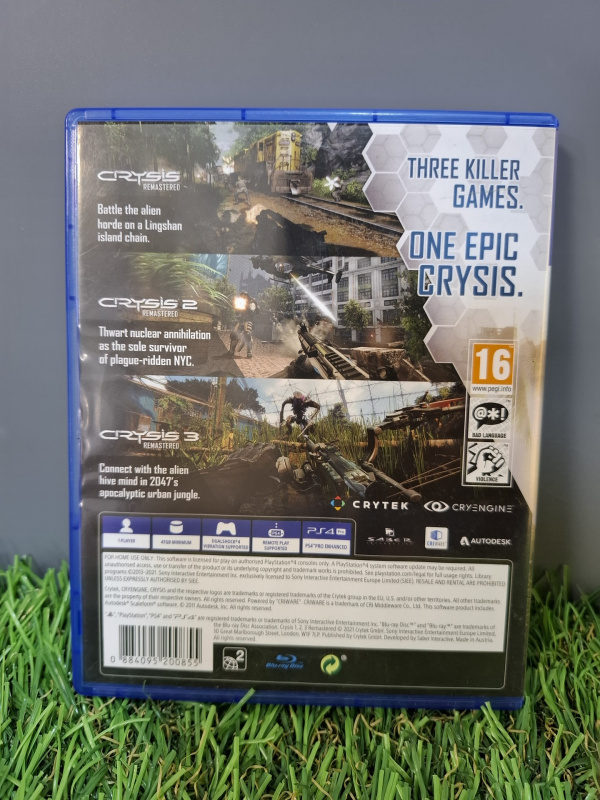 Игра Sony PS4 Crysis Remastered Trilogy